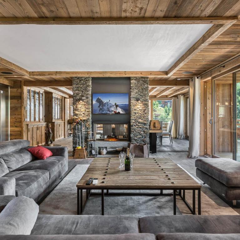 Chalet de Luxe 7 Ch, Piscine & Hammam, Animaux Admis - FR-1-566-5 - Chalet (Capacité de 14 Adultes) - 9