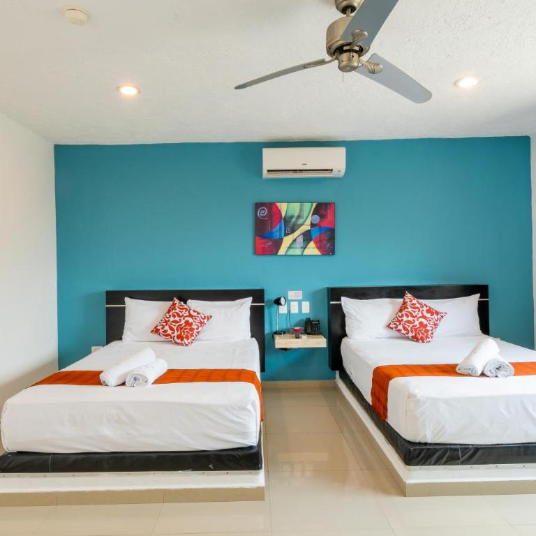 Hotel Playa Encantada - Double Room with Two Double Beds - 3