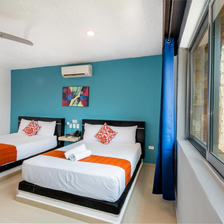Hotel Playa Encantada - Double Room with Two Double Beds - 4