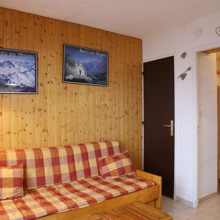 Studio cosy 3 couchages, balcon sud, skis aux pieds, commerces à proximité - Auris en Oisans - FR-1-297-74 - Apartamento (3 adultos) - 11
