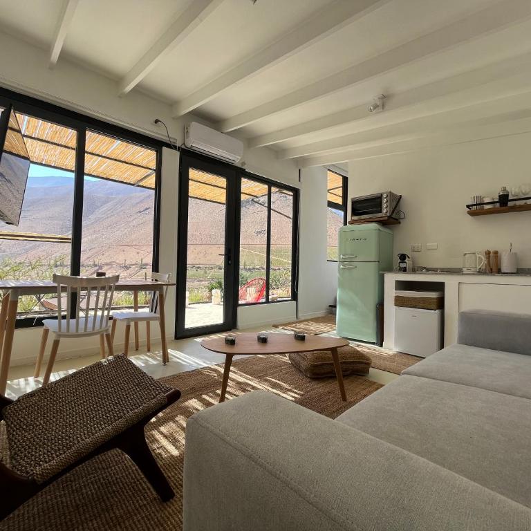 Glaciar de Roca Lofts - Estudio con cama extragrande y sofá cama - 4