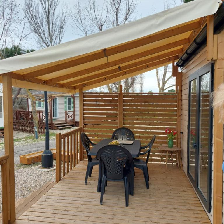 Spacieux mobilhome climatisé 4 P au GRAU du Roi en Camargue - Casa Mobile - 12