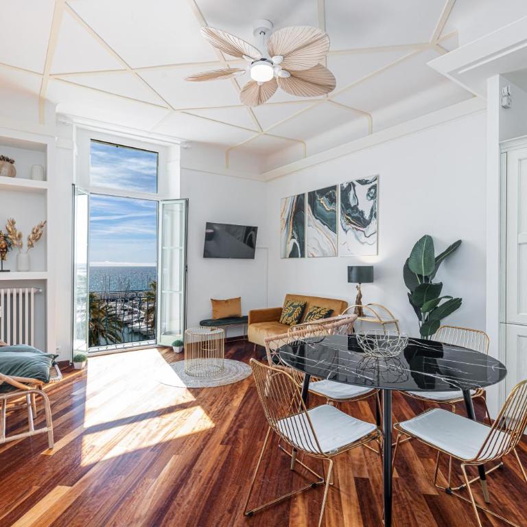 PALAIS DE MENTON - Elegant apartment with sea view - Appartamento con 2 Camere da Letto - 3