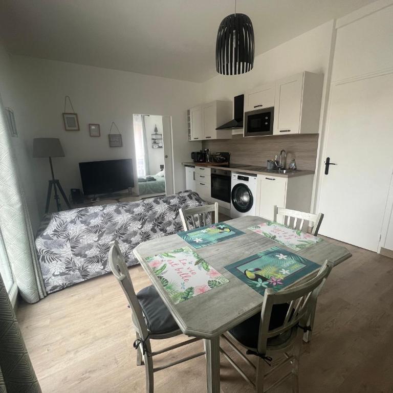 Cosy Loire, T2 neuf, front de Loire ,vue cathédrale,5min à pied centre ville et parking privé - Apartamento de 1 dormitorio - 9