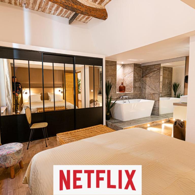 Grasse centre - Loft au bèu mitan 50m2 - Appartement 1 Chambre - 1
