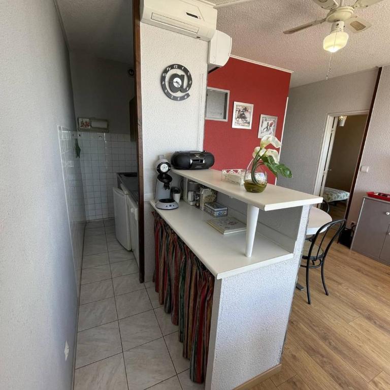 Bel appartement T2 cabine avec parking, clim, proche plage et commerces, Saint-Cyprien - FR-1-106-71 - Apartment - 4