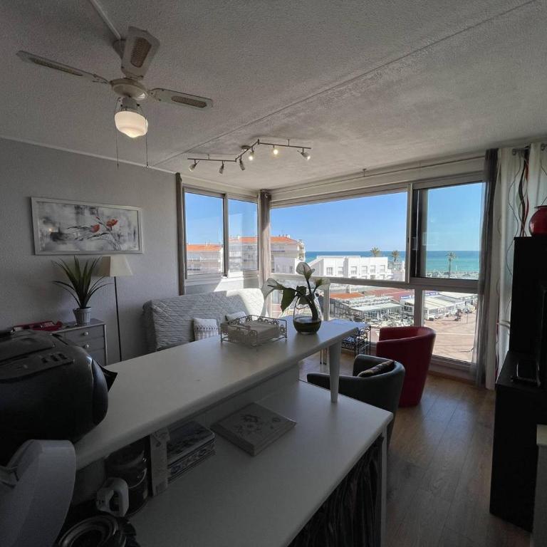 Bel appartement T2 cabine avec parking, clim, proche plage et commerces, Saint-Cyprien - FR-1-106-71 - Apartment - 7