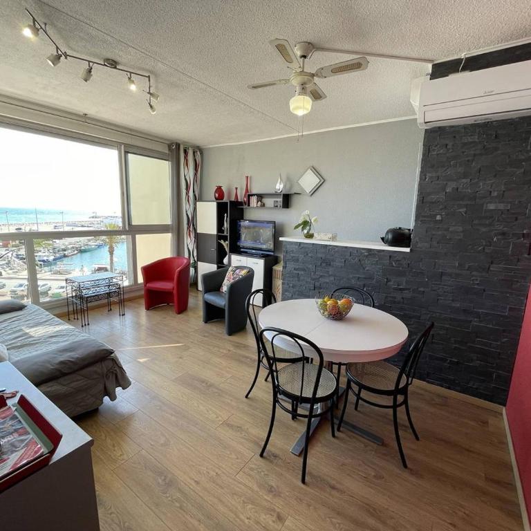Bel appartement T2 cabine avec parking, clim, proche plage et commerces, Saint-Cyprien - FR-1-106-71 - Apartment - 14