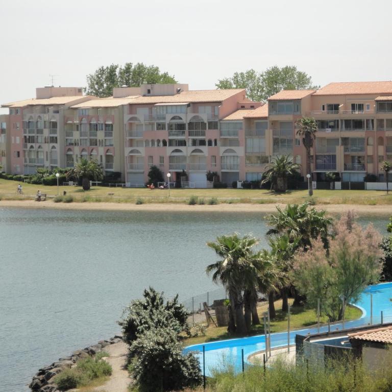 BAIE DES ANGES I Agréable 2 pièces cabine résidence avec piscine vue lagon Richelieu Cap d'Agde - Standard Apartment - 17