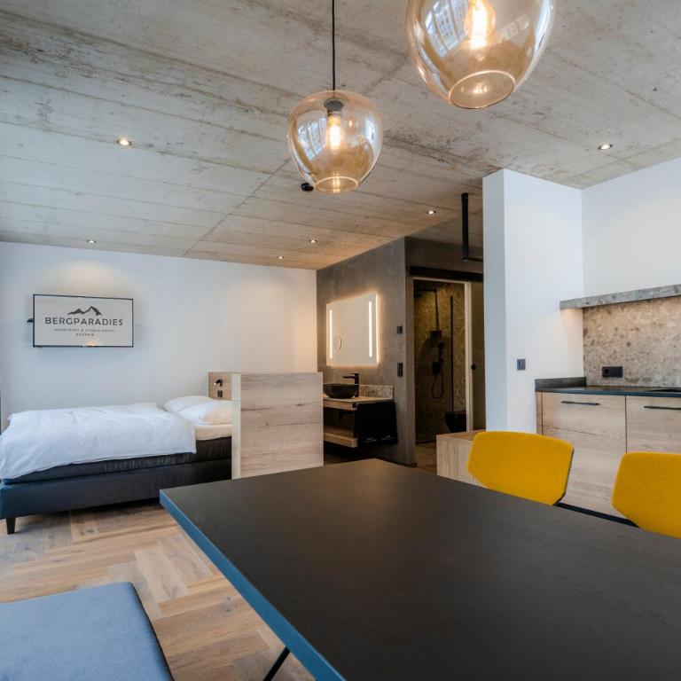Bergparadies - inklusive Eintritt in die Alpentherme - Studio mit Balkon - 4