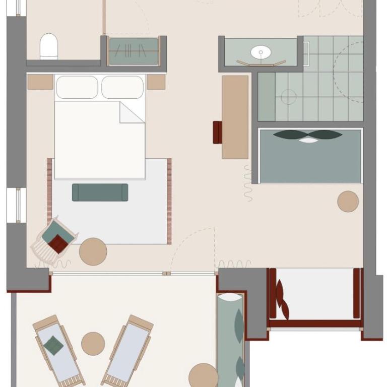 Gasthof Kohlern 1130 m - Suite con Balcone - 1
