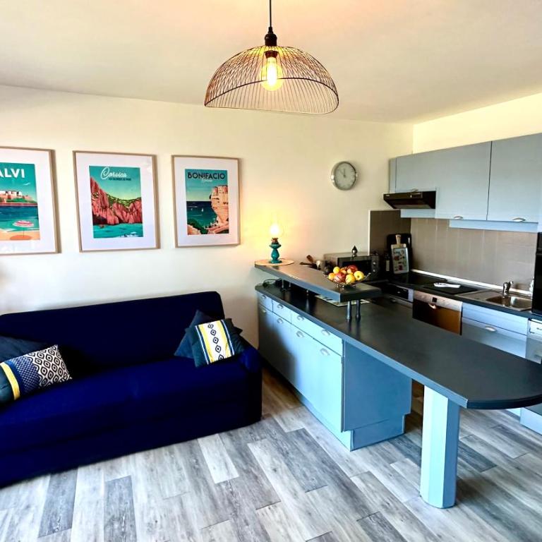 Appartement ou Studio la mer & la plage à vos pieds CALVI - Apartment with Sea View - 3