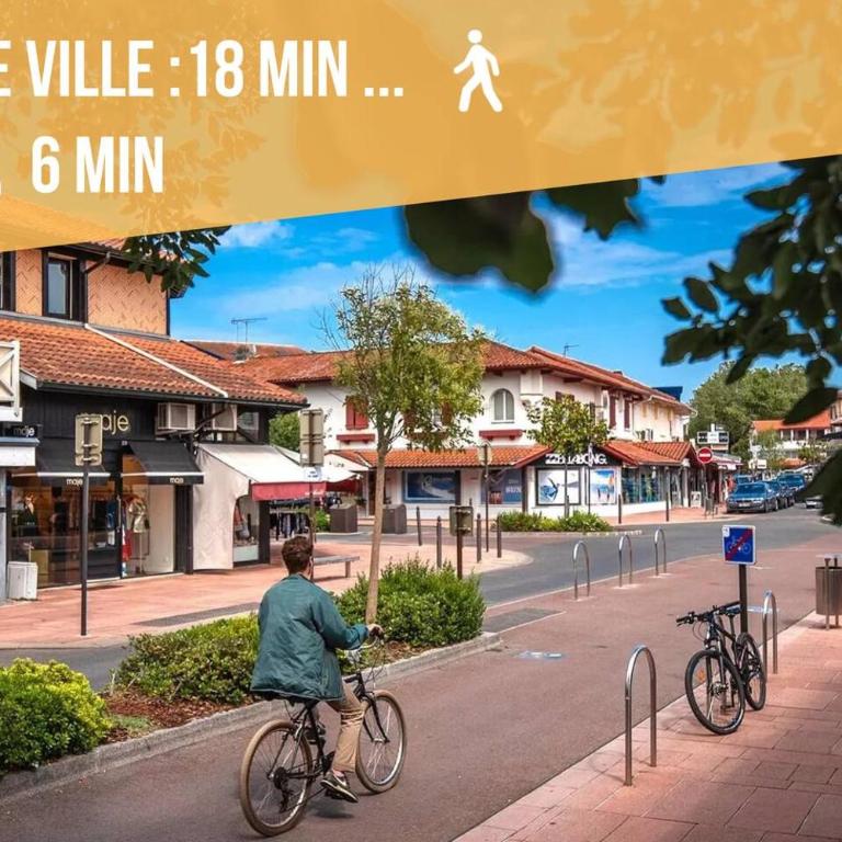 Hossegor - Lumineux - Plage 100m - Surf - Lac - Appartamento con 2 Camere da Letto e Balcone - 26