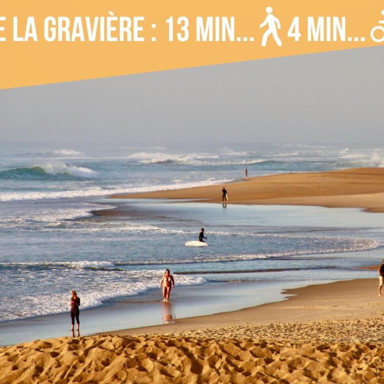 Hossegor - Lumineux - Plage 100m - Surf - Lac - Appartamento con 2 Camere da Letto e Balcone - 30