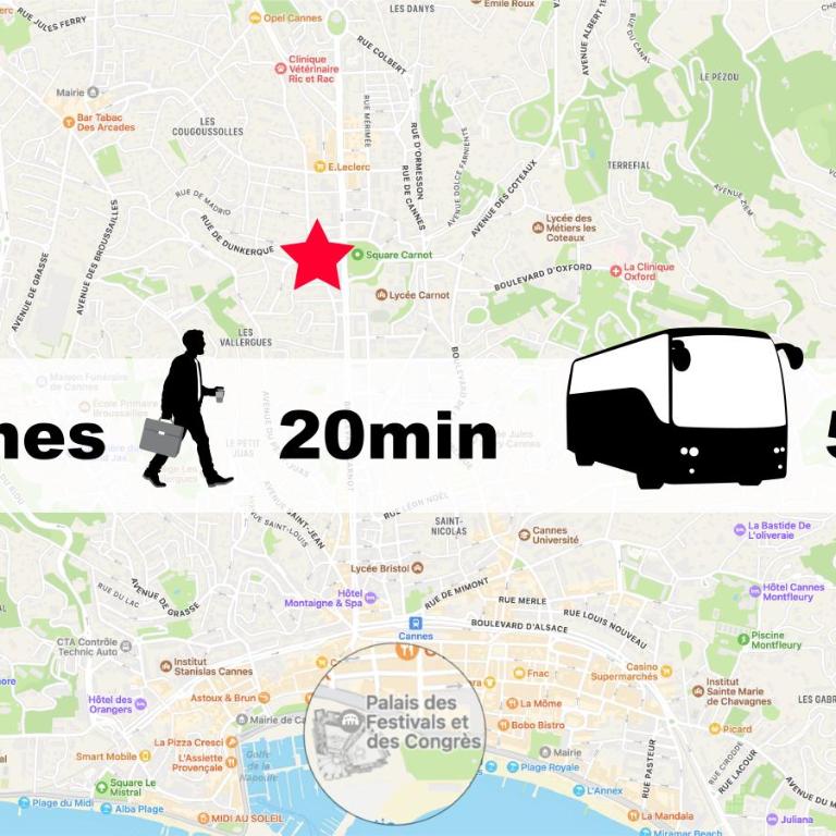 Magnifique appartement le Cannet,Cannes, Parking, Wifi - Appartement 1 Chambre - 13