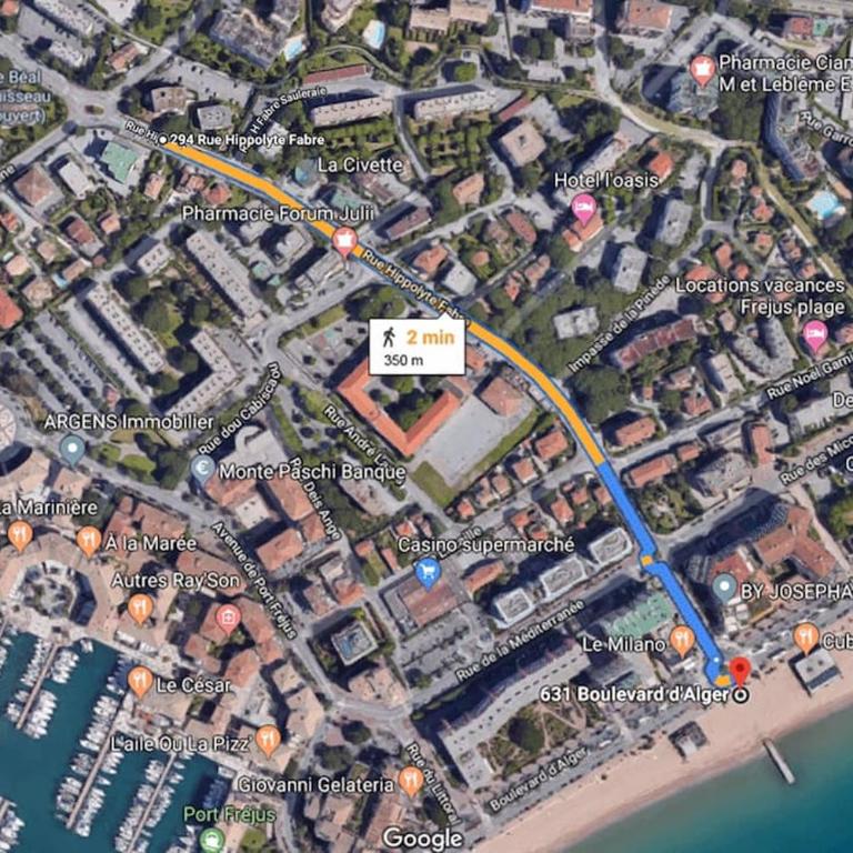 FREJUS PLAGE magnifique studio tout comfort - One-Bedroom Apartment - 6