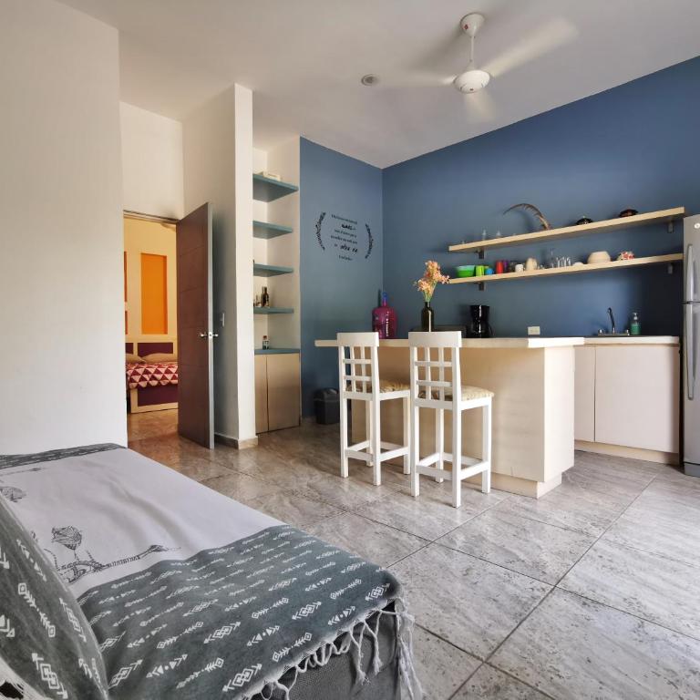 Hostel Humanity - Puerto Morelos - One-Bedroom Apartment - Non-Smoking - 4