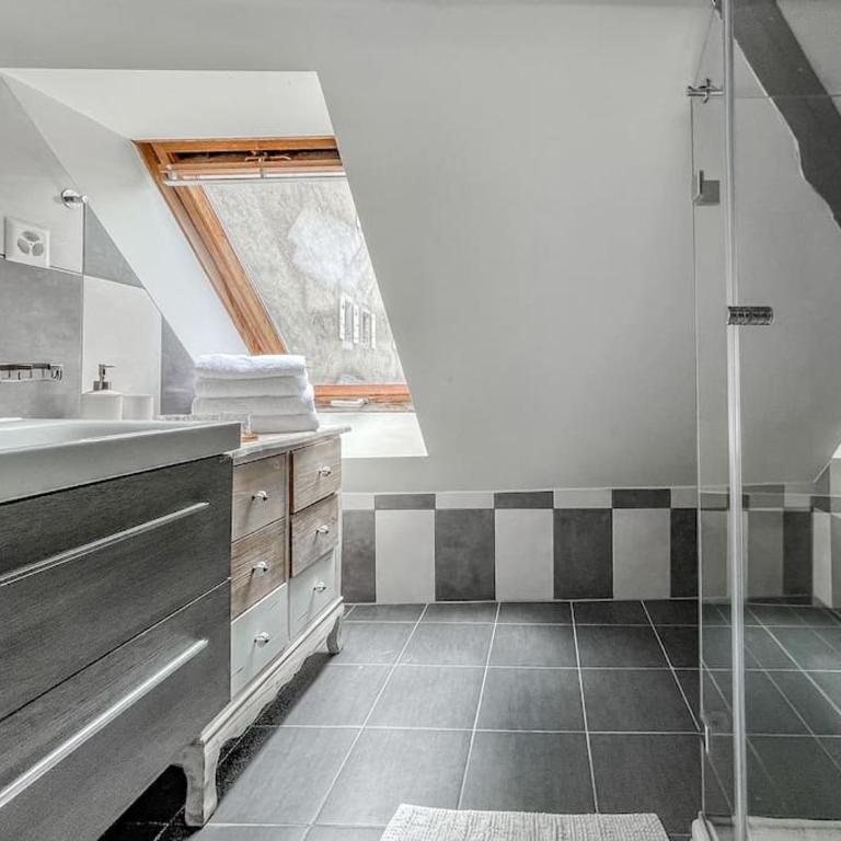Loft apartment in the Castle Château du Châtelard - Apartment mit 2 Schlafzimmern - 11
