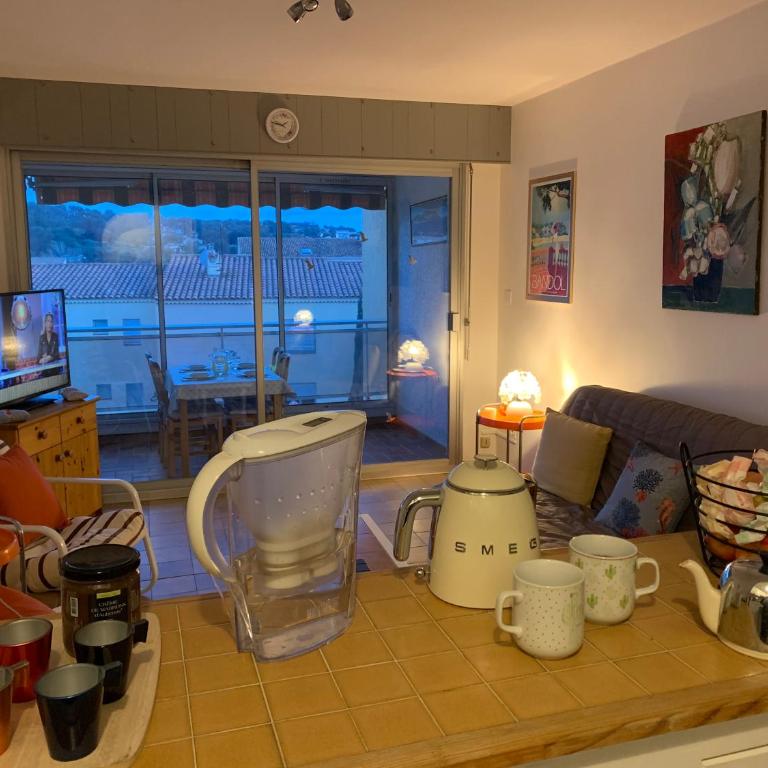 l'appart de la mer Sanary, confort absolu, tout à pied, port, plage, clim et garage privé - Apartamento de 1 dormitorio - 20