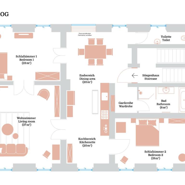 Alter Pfarrhof Egg - Apartment mit 2 Schlafzimmern - 16