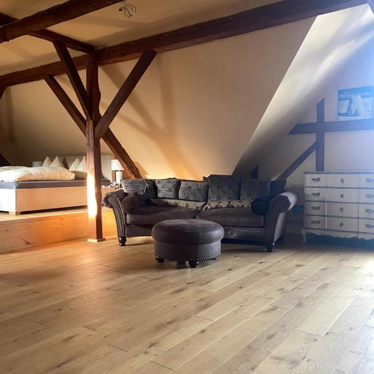 Altbauwohnung mit Fachwerk - Apartment mit 1 Schlafzimmer - 5