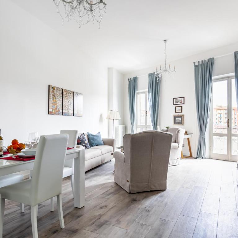 GuestHost - Lungarno Elegant Apartment with Panoramic Balcony - Appartamento con 2 Camere da Letto - 11