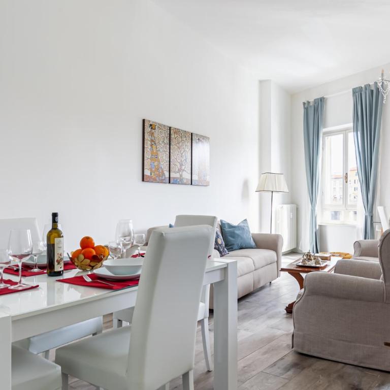 GuestHost - Lungarno Elegant Apartment with Panoramic Balcony - Appartamento con 2 Camere da Letto - 12