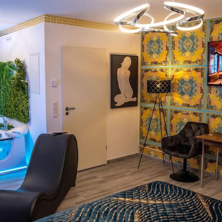 luxury Love Room Spa Whirlpool Jacuzzi - Appartement 1 Chambre - 2