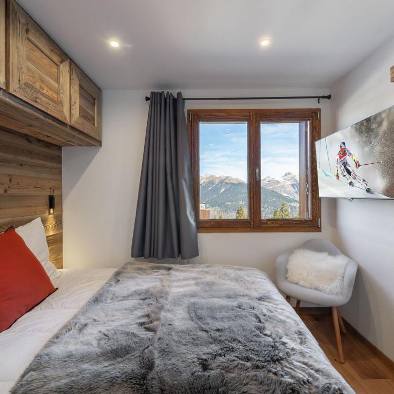 Appartement de charme avec cheminée et balcon ensoleillé à Courchevel - FR-1-564-84 - Apartment - 5