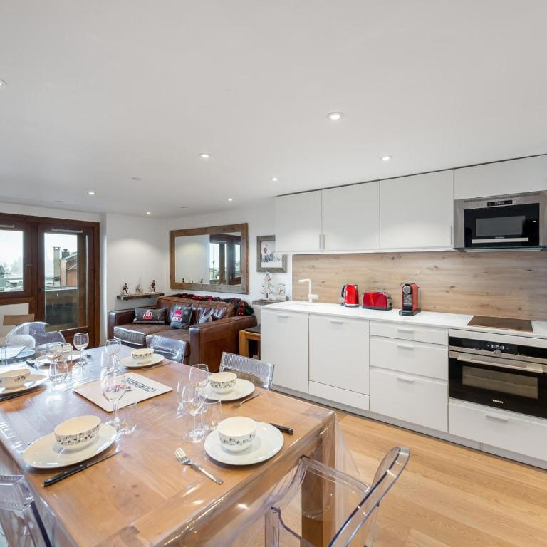Appartement rénové, 3 chambres, centre Courchevel 1850 avec parking - Apartamento de 3 dormitorios - 2