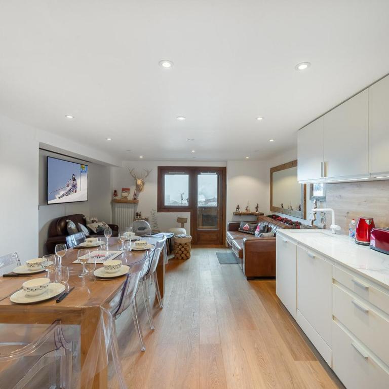 Appartement rénové, 3 chambres, centre Courchevel 1850 avec parking - Apartamento de 3 dormitorios - 5