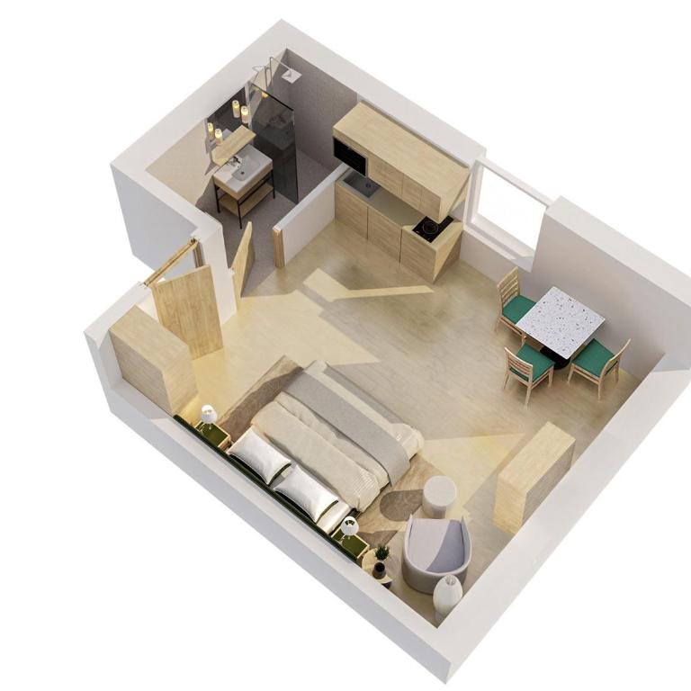 OneBavariaHomes - Appartamento Monolocale Gustl con Divano-Letto - 1