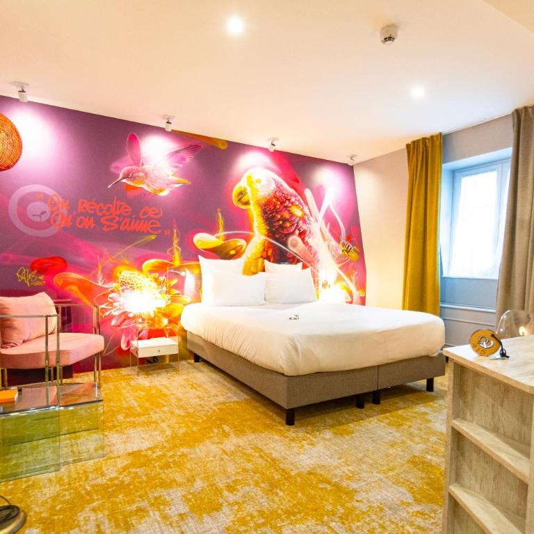 Hotel Beaucour - Chambre de Charme avec Douche ou Baignoire Balnéo - 18