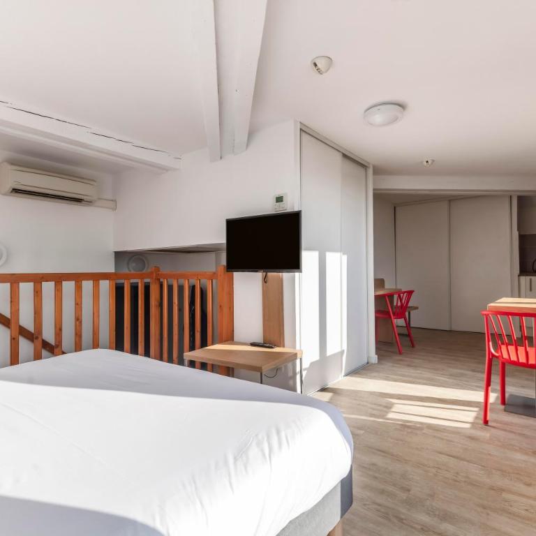 Residhotel Le Central'Gare - Studio Supérieur avec Terrasse - 3