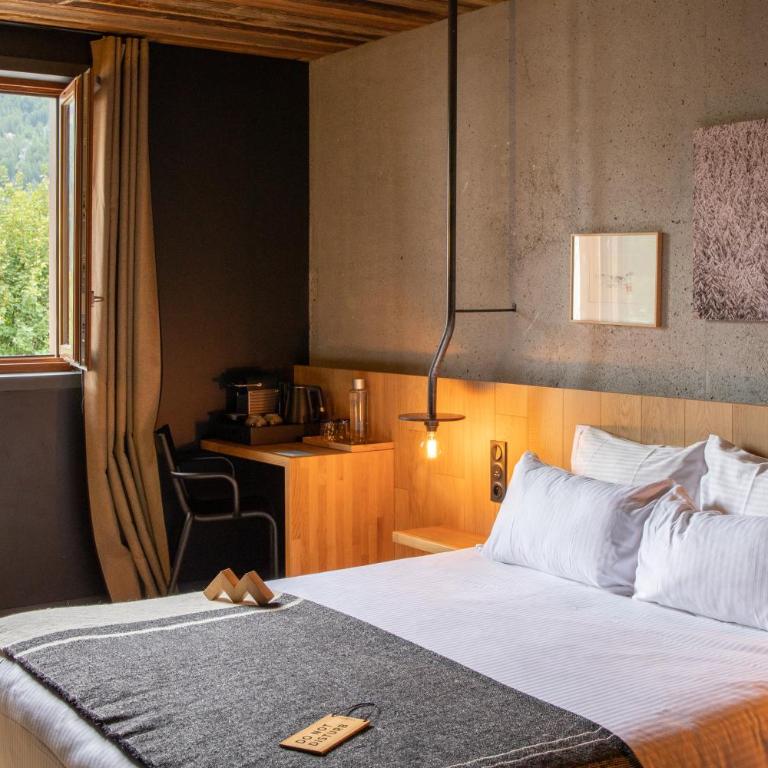 Hôtel Restaurant Le Monêtier - Chambre Double Deluxe - 4