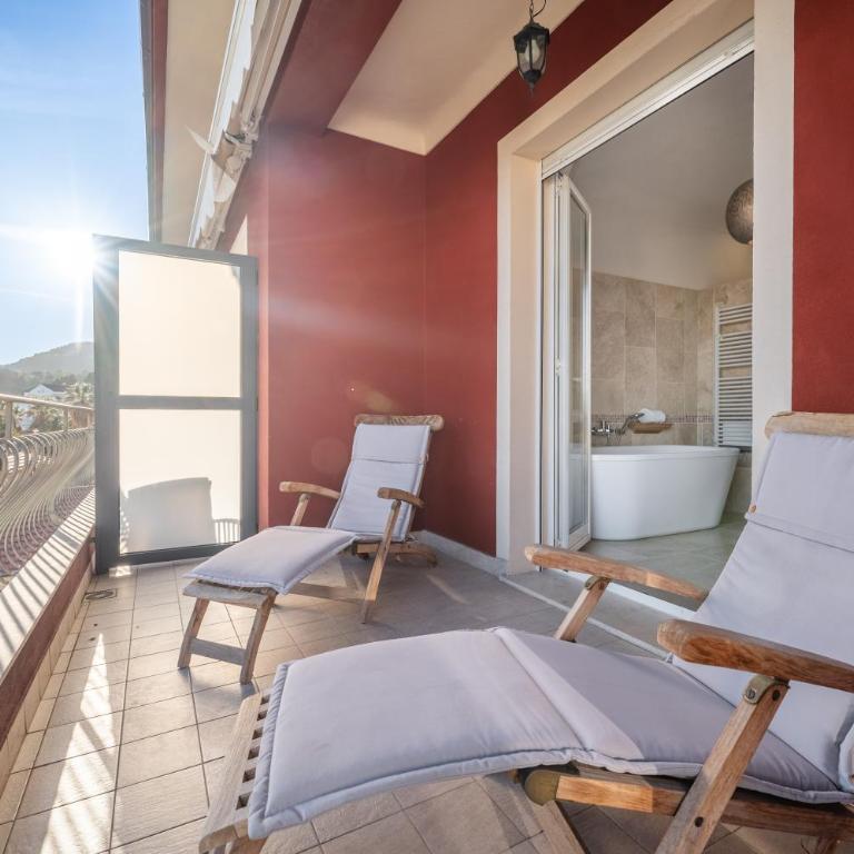 La Fabrique à Poupées - Chambres et Appartements de charme au coeur de Menton - Camera Matrimoniale con Balcone - 7