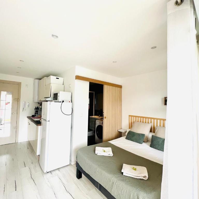 LES PALMIERS - Appartement avec piscine proche plages - Wifi et Clim - Studio Apartment - 18