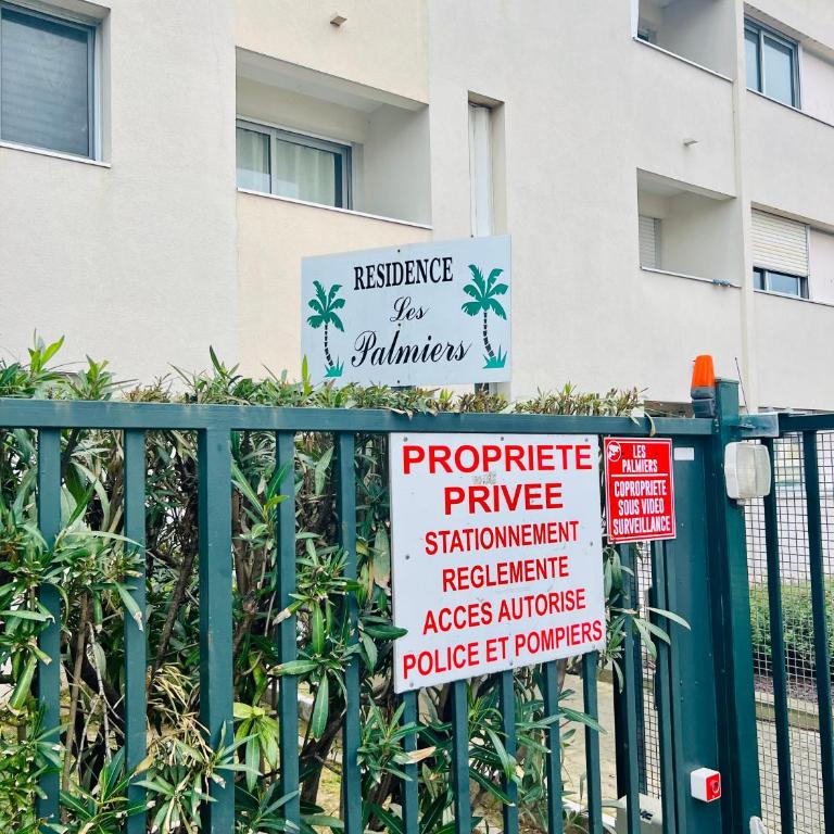 LES PALMIERS - Appartement avec piscine proche plages - Wifi et Clim - Studio Apartment - 31