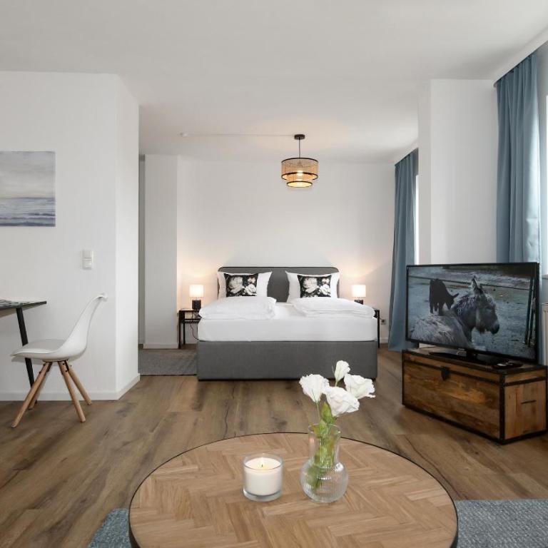 Hotel Obermaier - Studio mit Kingsize-Bett und Schlafsofa - 6
