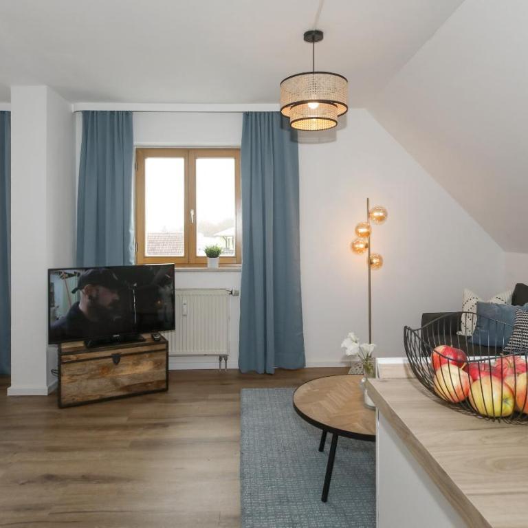 Hotel Obermaier - Studio mit Kingsize-Bett und Schlafsofa - 1