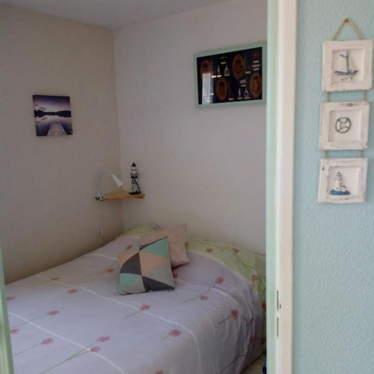 Gruissan (Aude) Appartement calme, vue sur port de plaisance -Clim, Empl.Parking - Appartement 1 Chambre - 35