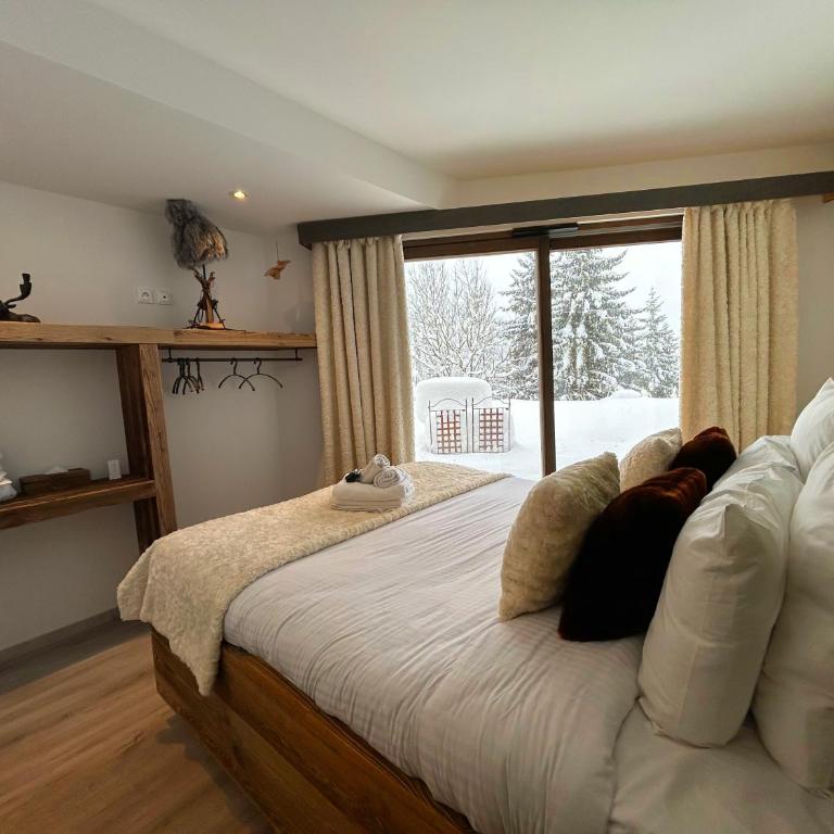 Les Trois Chaufatons - Chalets Boutiques - Apartment mit Terrasse - 3