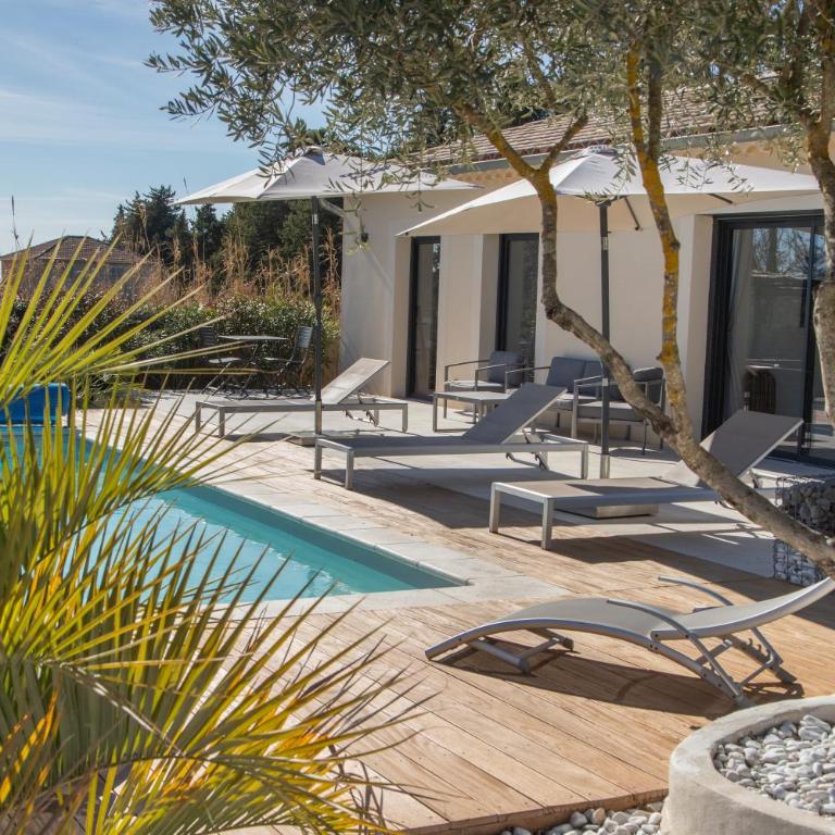 In Elsama piscine chauffée - Casa con 3 Camere da Letto - 10