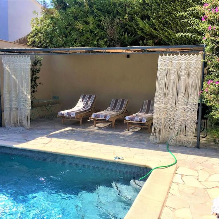 Villa Ty Bonheurs Les Issambres vue mer magnifique - Villa - 20