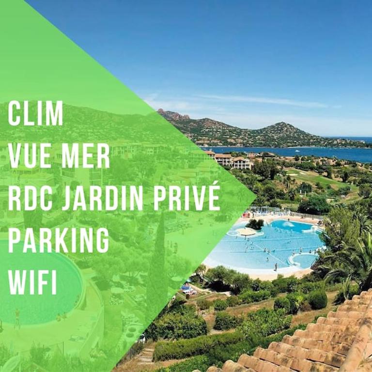Studio Green Apple Cap Esterel - Studio with Sea View - 21