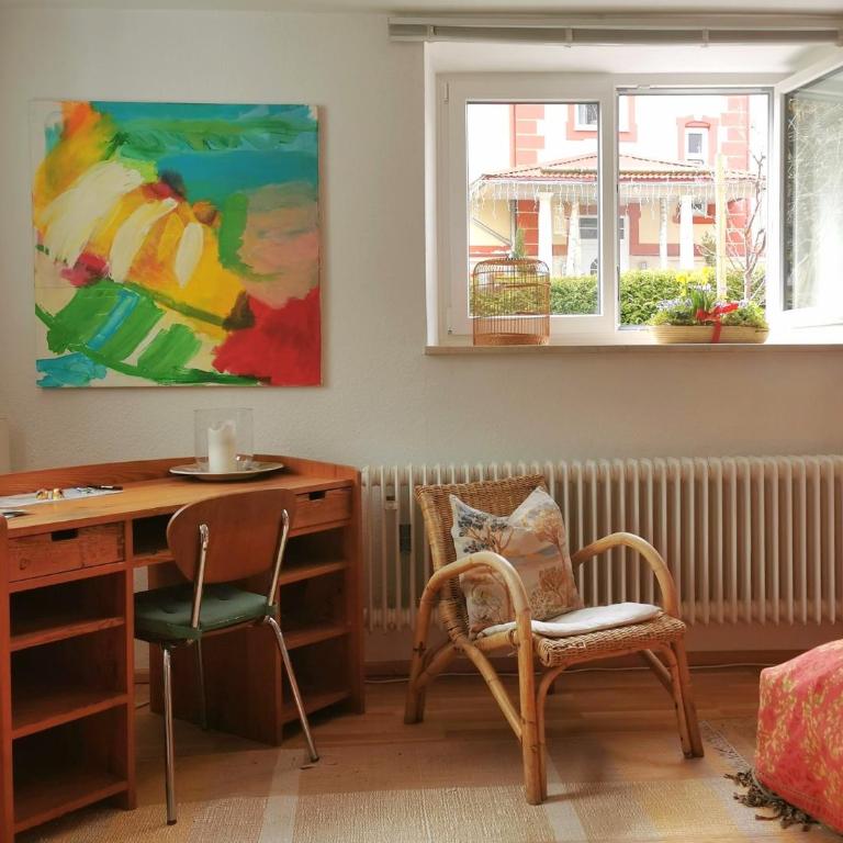 Villa Rosen - Ferienwohnungen - Apartment mit Gartenblick - 7