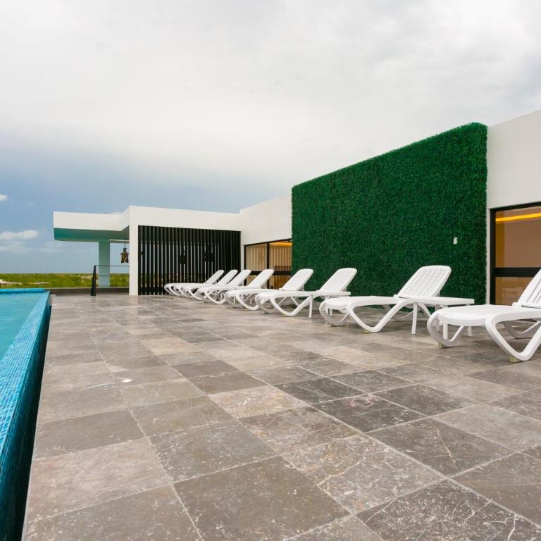 Increíble estudio con alberca infinita - Apartamento de 1 dormitorio - 3