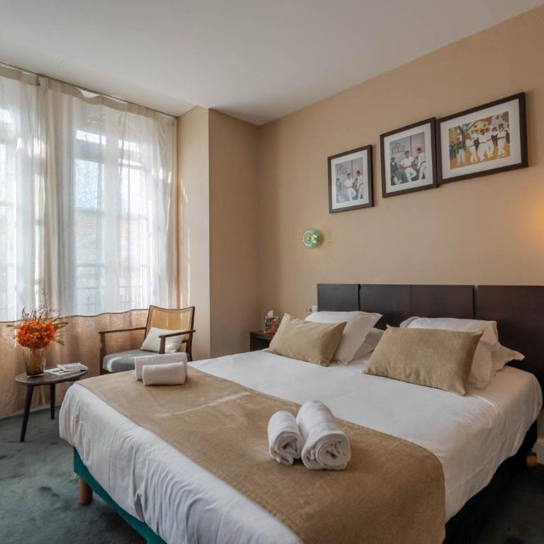 Ama Hôtel - Chambre Double Confort avec Baignoire - 1
