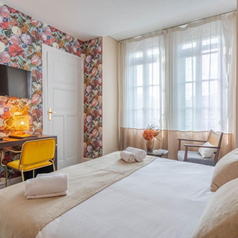 Ama Hôtel - Chambre Double Confort avec Baignoire - 3