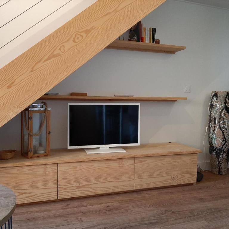 Duplex cosy avec piscine et parking à Capbreton - FR-1-239-870 - Appartement 1 Chambre - 9